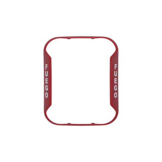 Bisel para Sirenas, Estrobos y Sirenas-Estrobos de Montaje en pared / Color Rojo / Texto en EspaÃ±ol / Paquete con 5 Piezas