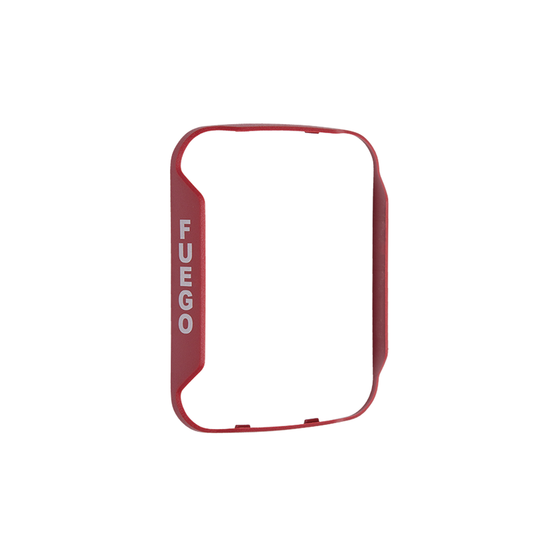 Bisel para Bocinas y Bocinas-Estrobos de Montaje en pared / Color Rojo / Texto en EspaÃ±ol / Paquete con 5 Piezas