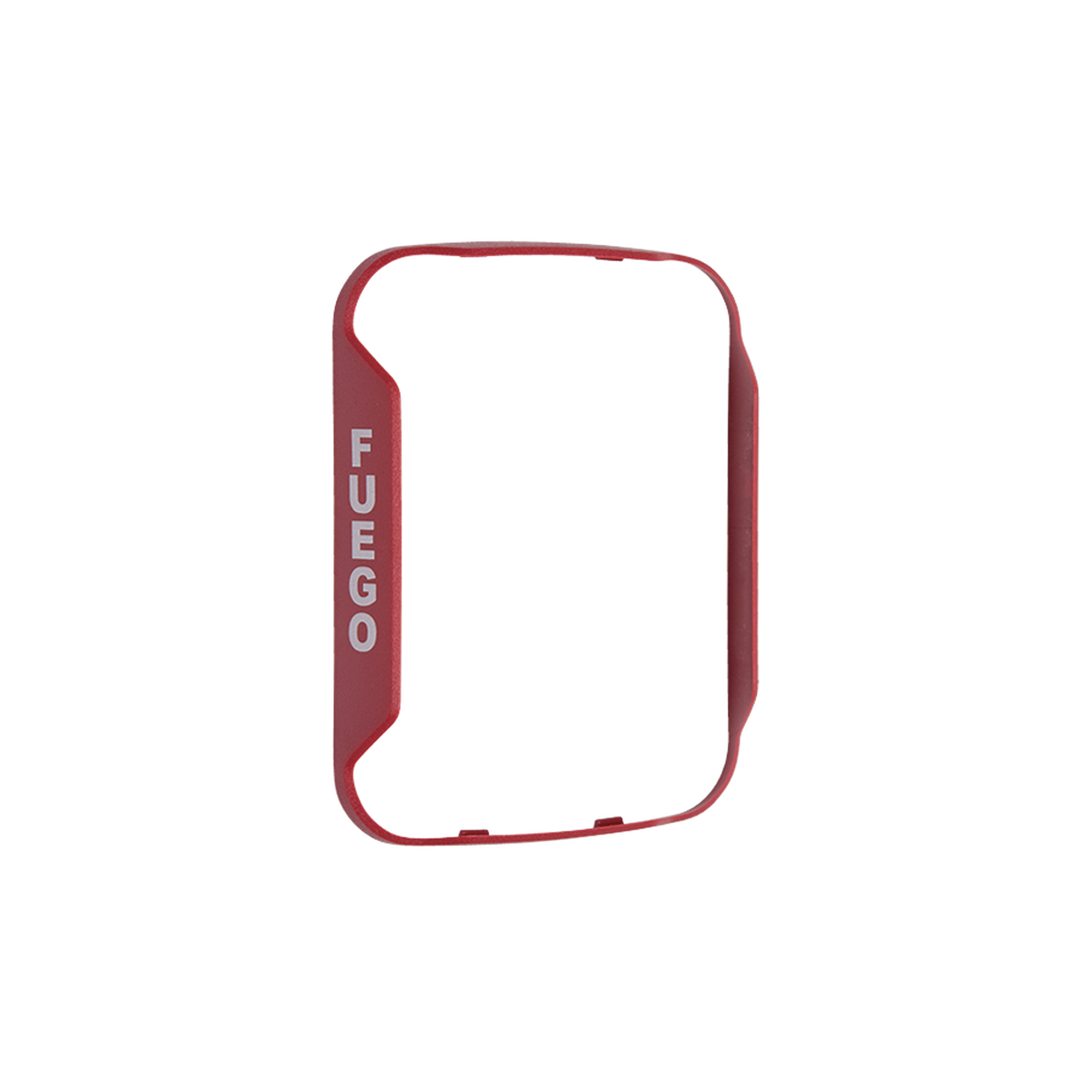 Bisel para Bocinas y Bocinas-Estrobos de Montaje en pared / Color Rojo / Texto en EspaÃ±ol / Paquete con 5 Piezas