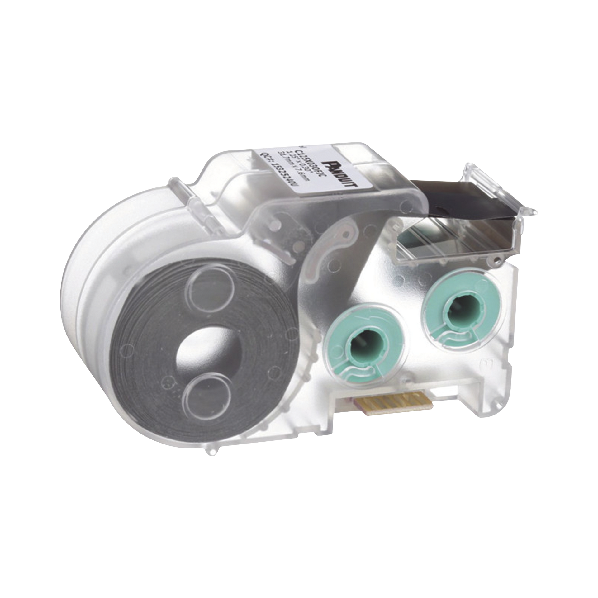 Casete de 150 Etiquetas Adhesivas, Para IdentificaciÃ³n de Marcadores de Cable, Rack o Gabinetes, 50.8 x  25.4 mm, Color Blanco