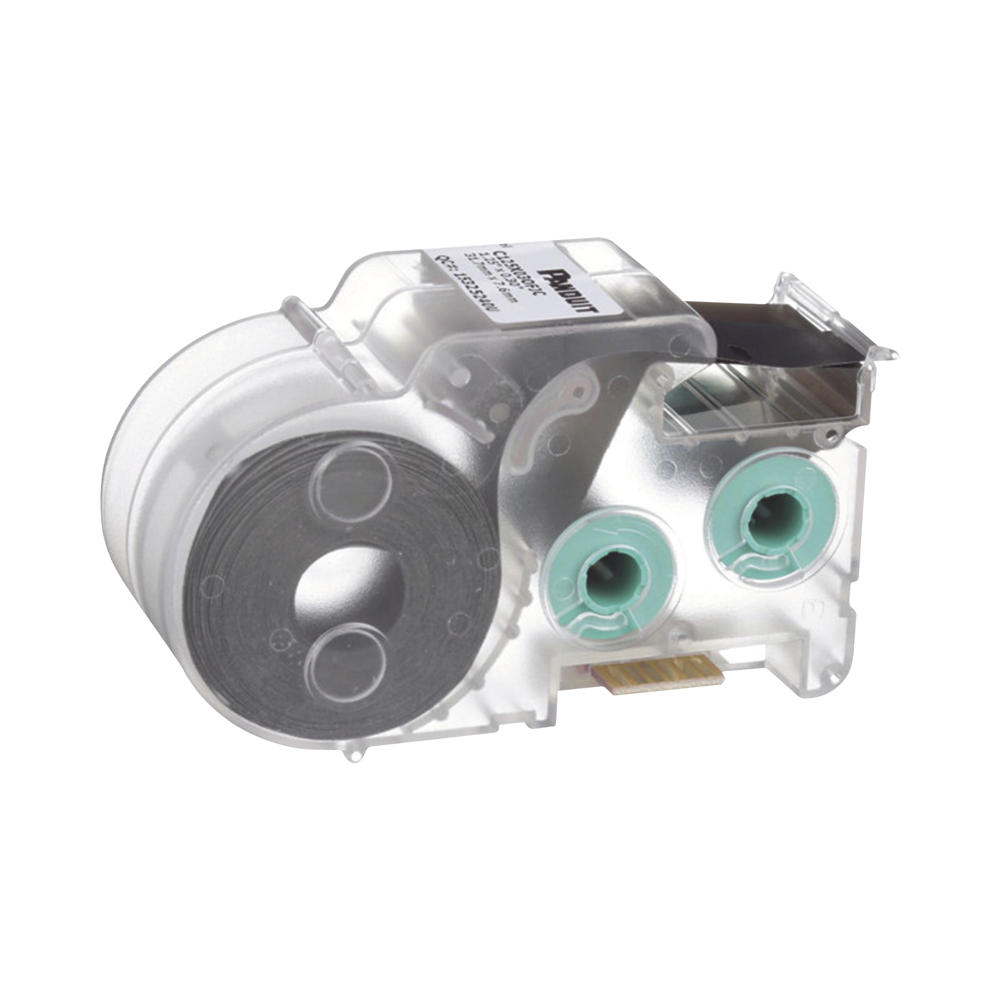 Casete de 150 Etiquetas Adhesivas, Para IdentificaciÃ³n de Marcadores de Cable, Rack o Gabinetes, 50.8 x  25.4 mm, Color Blanco