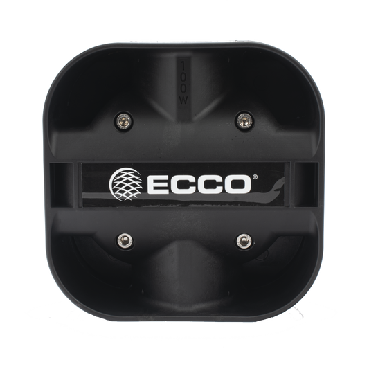 Bocina Compacta de Uso Rudo, 100 Watts de Potencia, Ideal Para VehÃ­culos de Encubierto, Con Soporte Universal, 11 Ohms de Impedancia