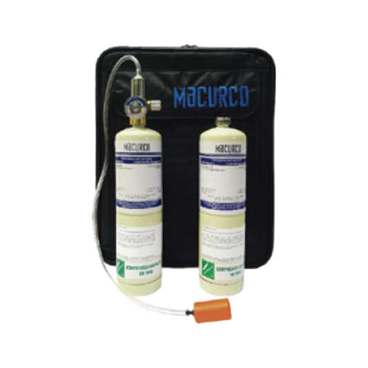 Kit de CalibraciÃ³n Para Detectores de Gas Macurco CM-6, GD-6 y OX-6