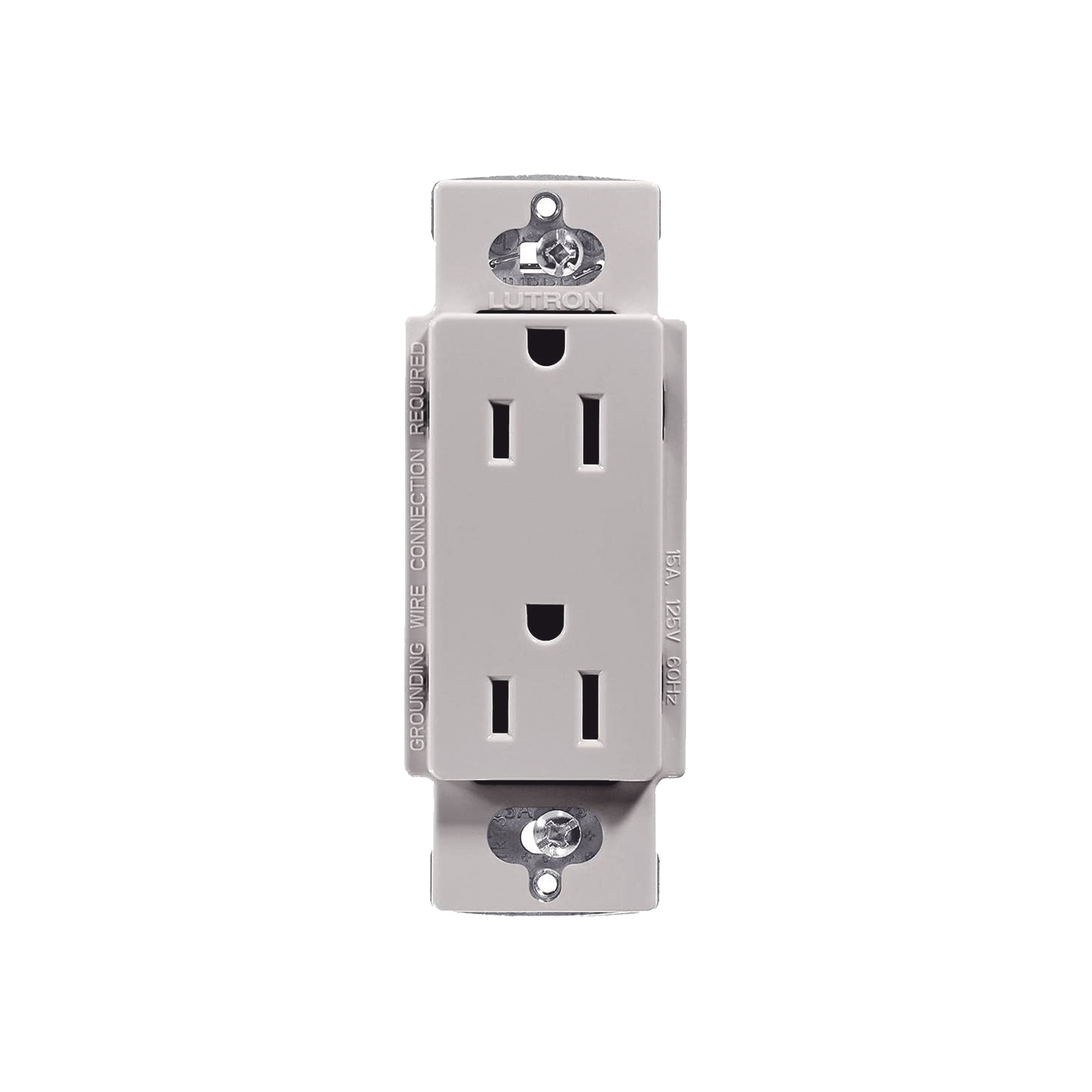 Tomacorriente 125V 15A resistente a manipulaciones.