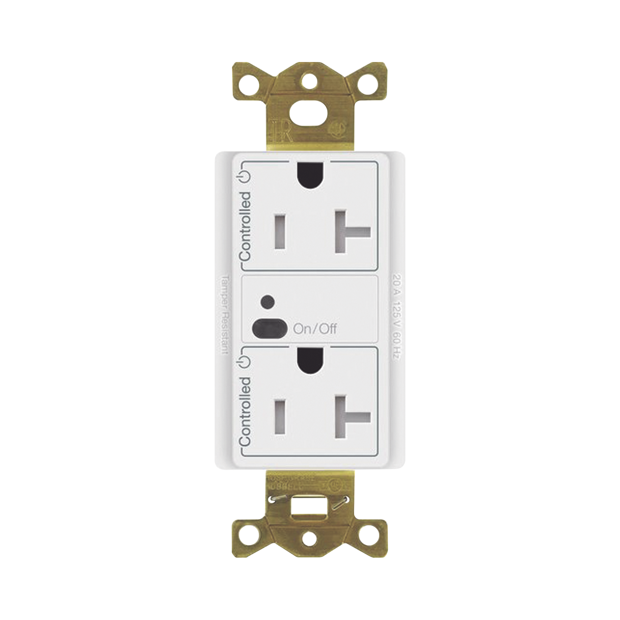 ReceptÃ¡culo inalÃ¡mbrico Lutron VIVE / 20 A, control inteligente en los 2 conectores.