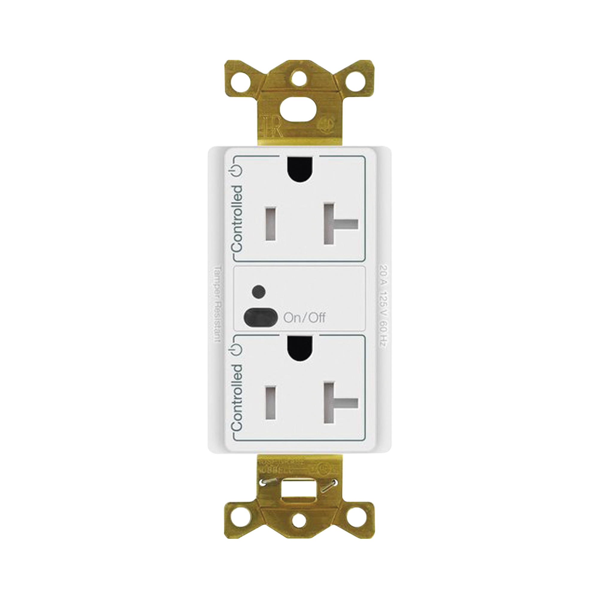 ReceptÃ¡culo con seÃ±al inalÃ¡mbrica ClearConnect Lutron VIVE / 20 A, control inteligente en 1 conector.