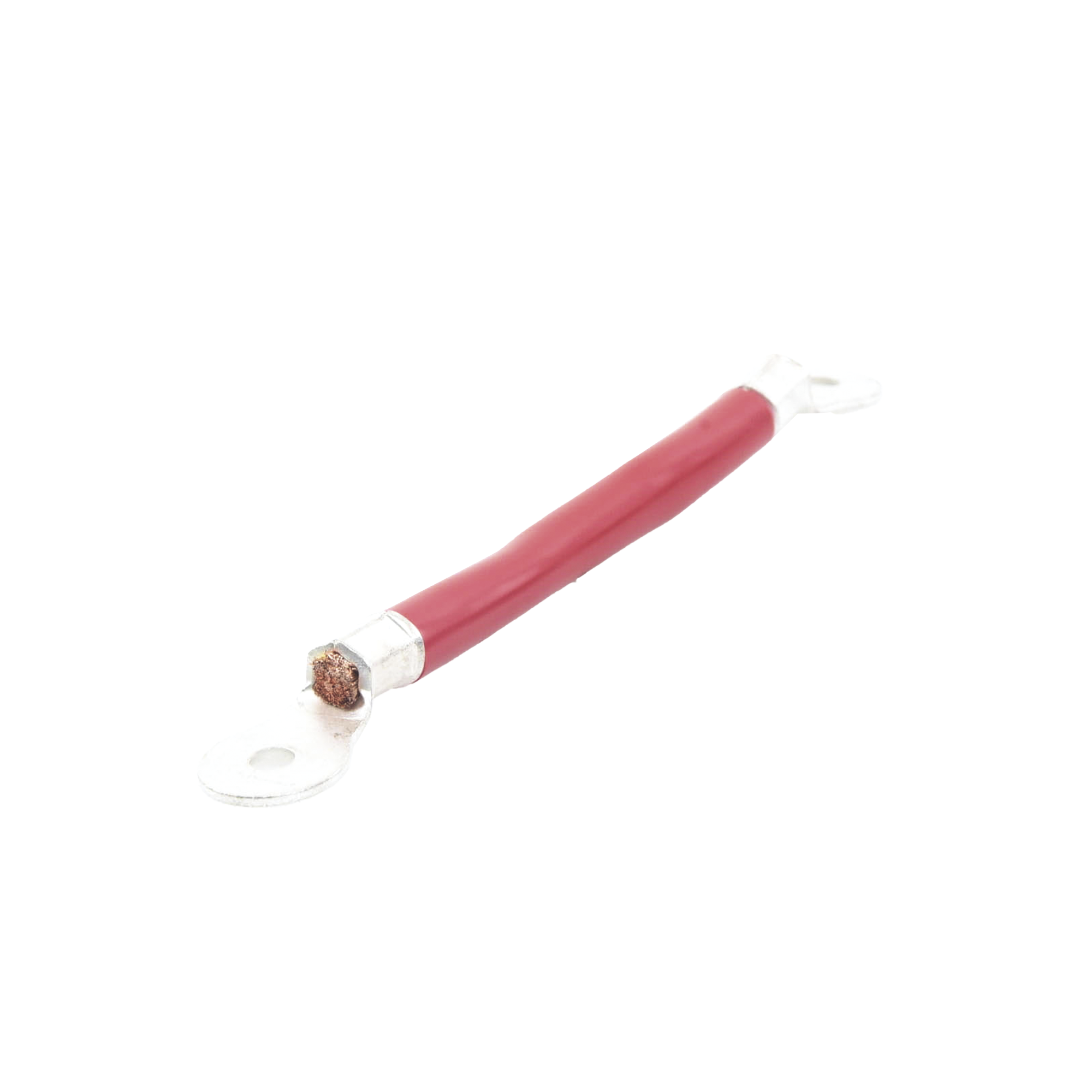 Cable para BaterÃ­as, 0.2 m, rojo, Calibre 2 AWG con Terminales de Ojo en Ambos Extremos