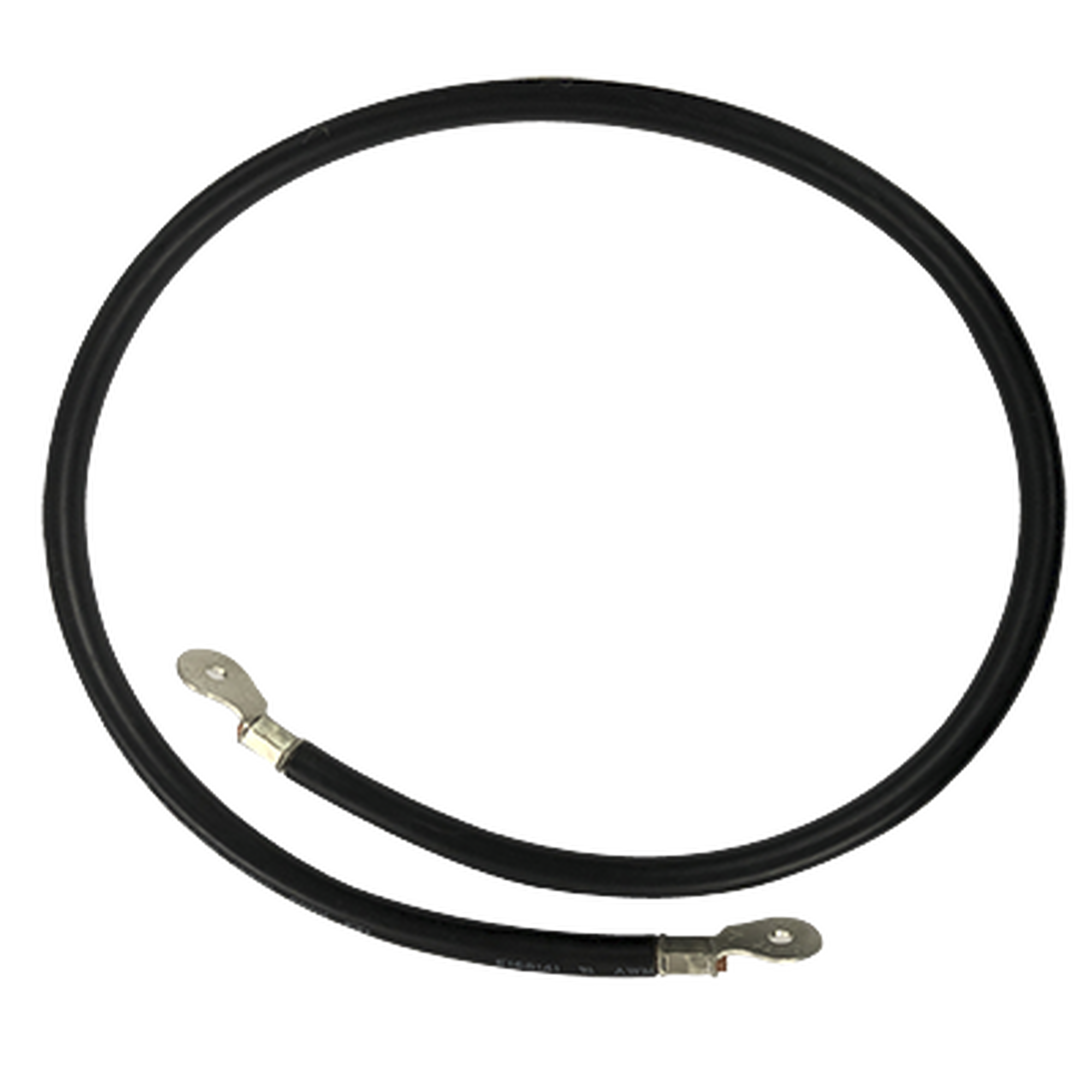 Cable para BaterÃ­as, 1 m, Negro, Calibre 2 AWG con Terminales de Ojo en Ambos Extremos
