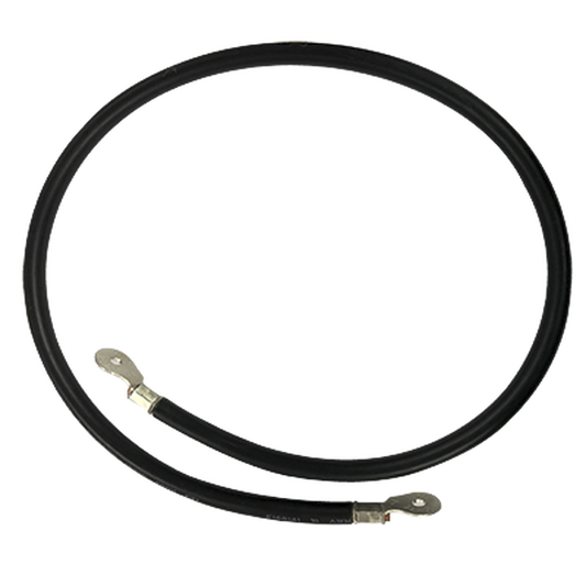 Cable para BaterÃ­as, 1 m, Negro, Calibre 2 AWG con Terminales de Ojo en Ambos Extremos