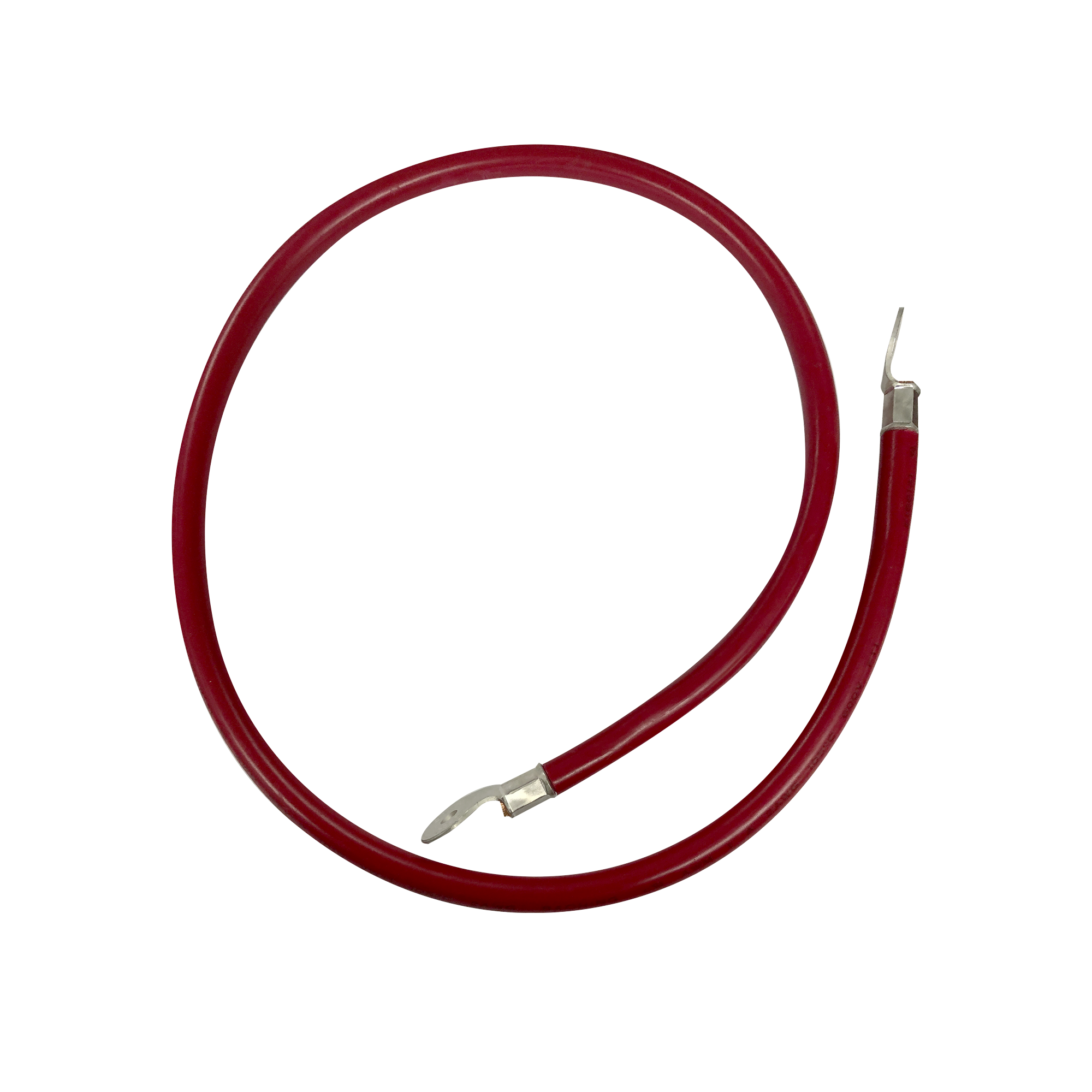 Cable para BaterÃ­as  1 m, Rojo, Calibre 2 AWG con Terminales de Ojo en Ambos Extremos