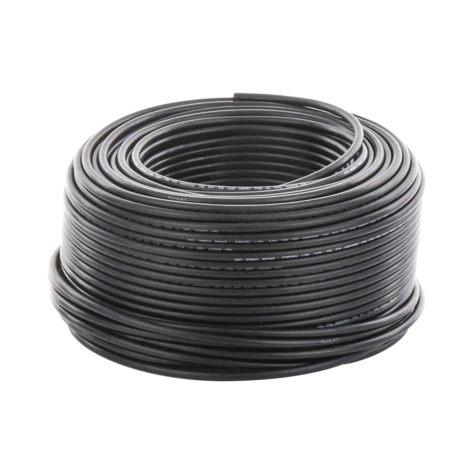 Cable Fotovoltaico Negro / 6mmÂ² (10AWG) / Material COBRE /  2000V / Rollo de 100m