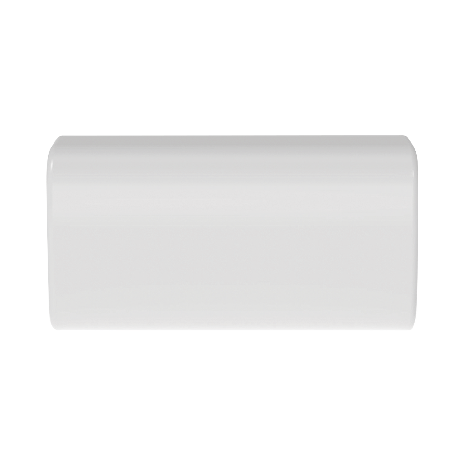 UniÃ³n recta, para uso con canaleta LD5, material ABS, Color Blanco