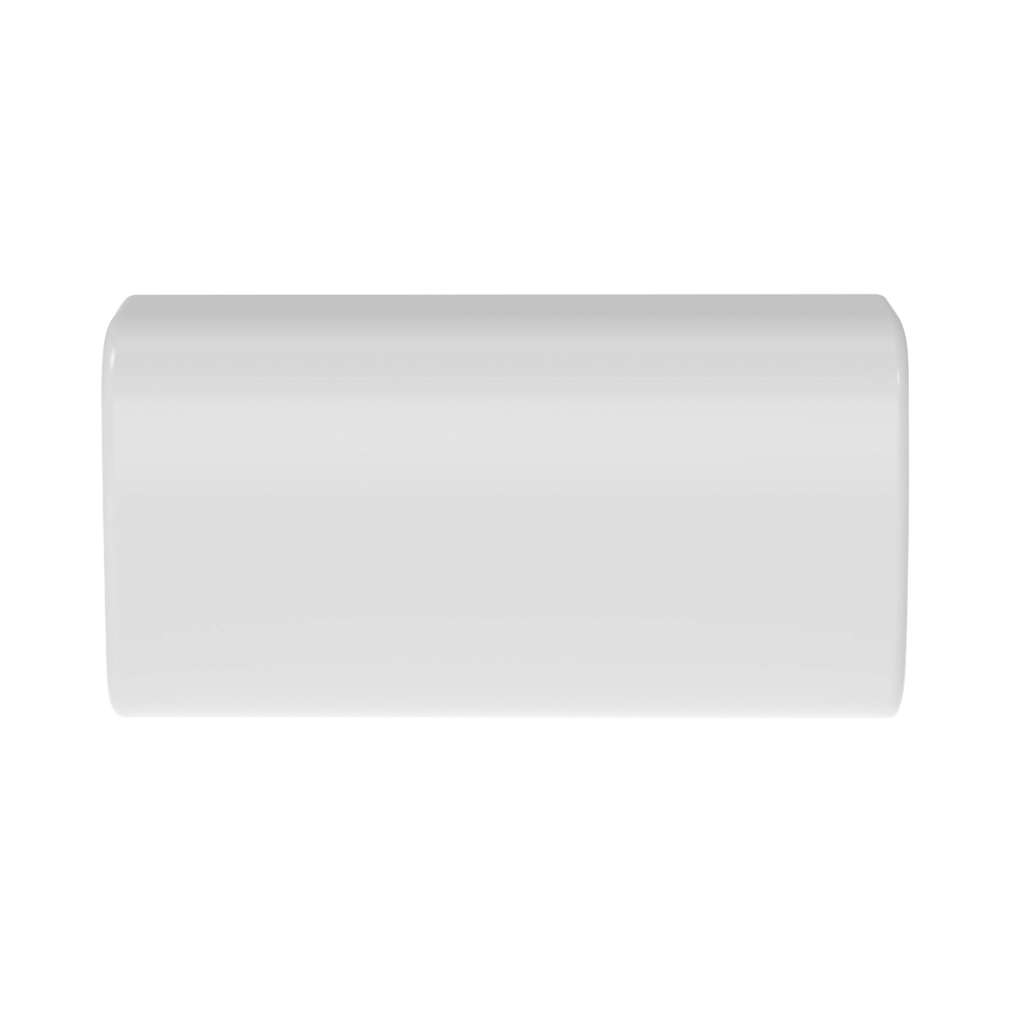 UniÃ³n recta, para uso con canaleta LD5, material ABS, Color Blanco