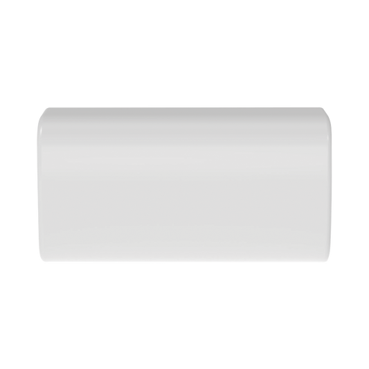 UniÃ³n recta, para uso con canaleta LD5, material ABS, Color Blanco