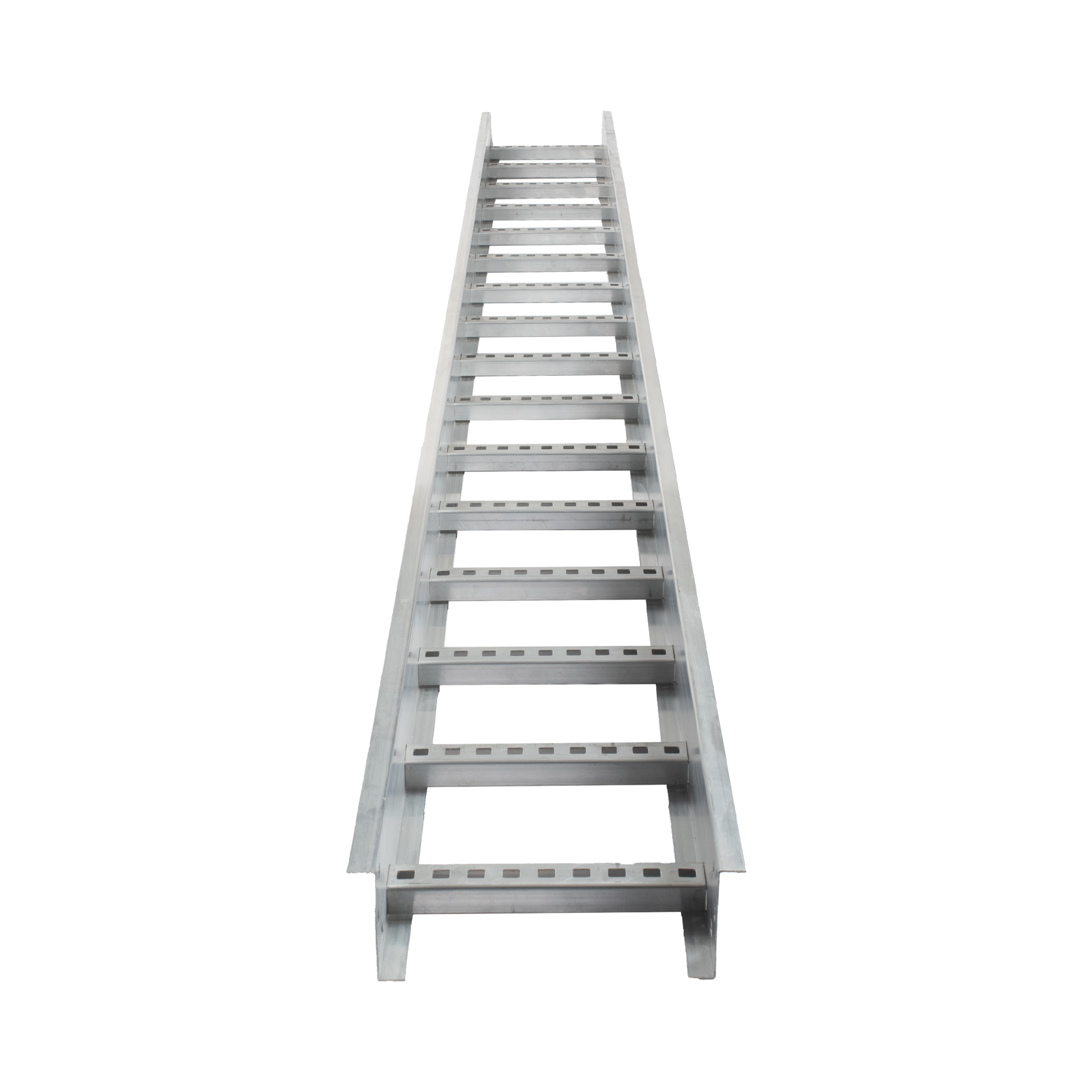 Escalera de Aluminio Portacables / Perfil Z / Peralte 3 1/4" /Paso 9" / Ancho 12" / 3.66 metros / Capacidad MÃ¡x. 274 Cables / Incluye Cople Union y TornillerÃ­a (CHEZ314P9X12AK)