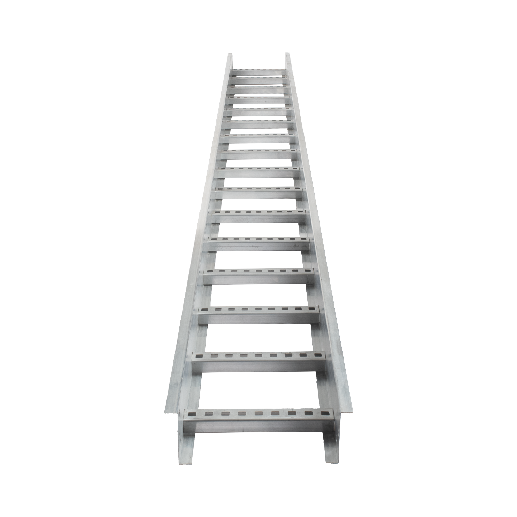 Escalera de Aluminio Portacables / Perfil Z / Peralte 3 1/4" /Paso 9" / Ancho 12" / 3.66 metros / Capacidad MÃ¡x. 274 Cables / Incluye Cople Union y TornillerÃ­a (CHEZ314P9X12AK)