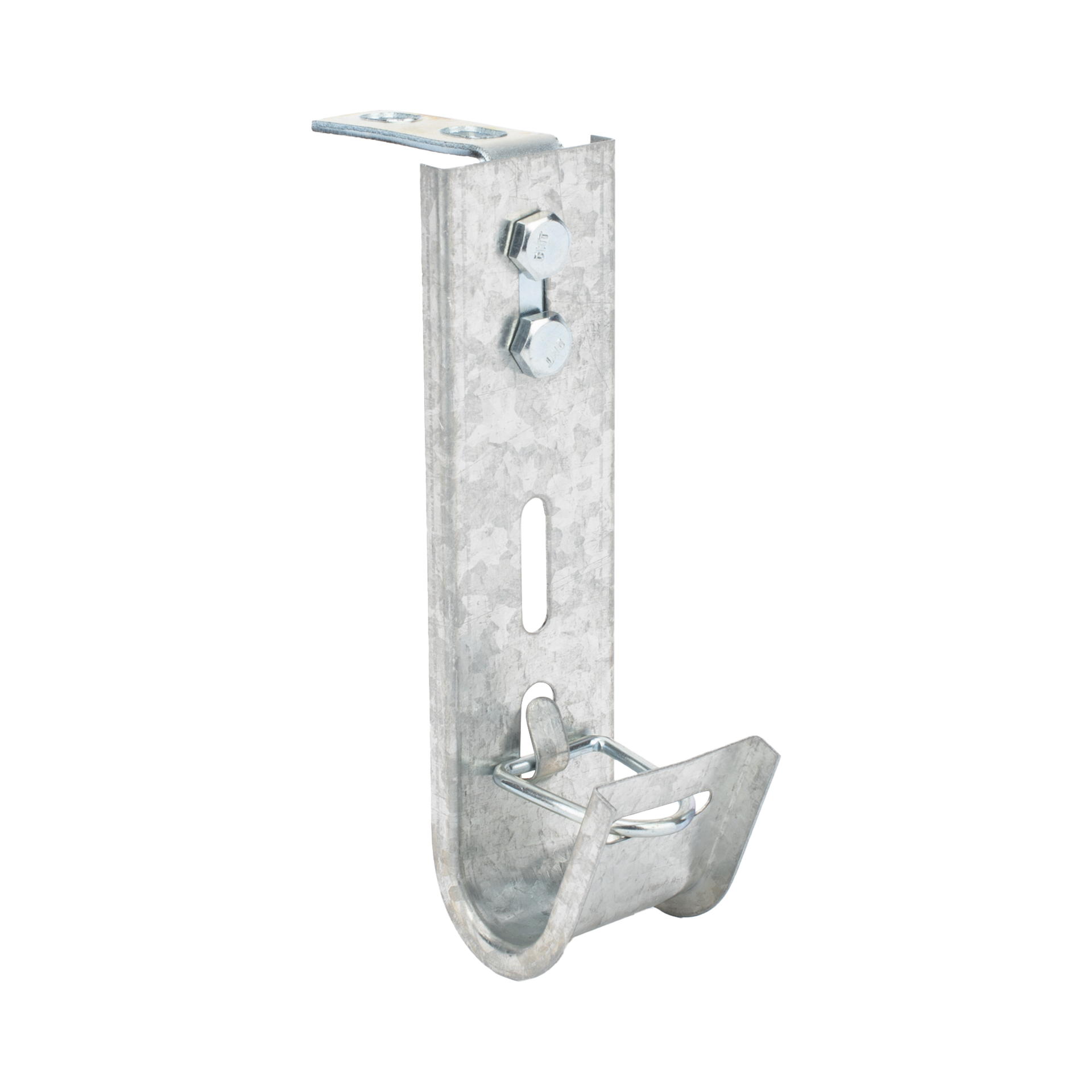 Soporte (Gancho) tipo J-Hook, hasta 7 cables Cat6, ideal para soportar cableado en los espacios de manipulaciÃ³n al aire, Para instalaciÃ³n en interior