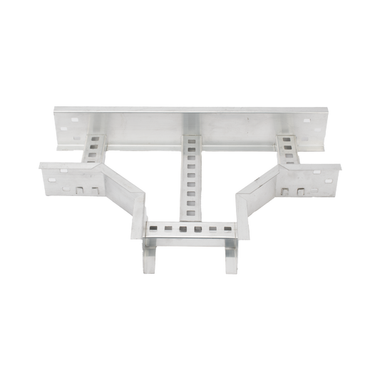 DerivaciÃ³n "T" Horizontal de Aluminio Perfil Z / Peralte 3 1/4" / Ancho 6"/ Radio 8" / Incluye TornillerÃ­a (CHTHEZ314R8X6AK)