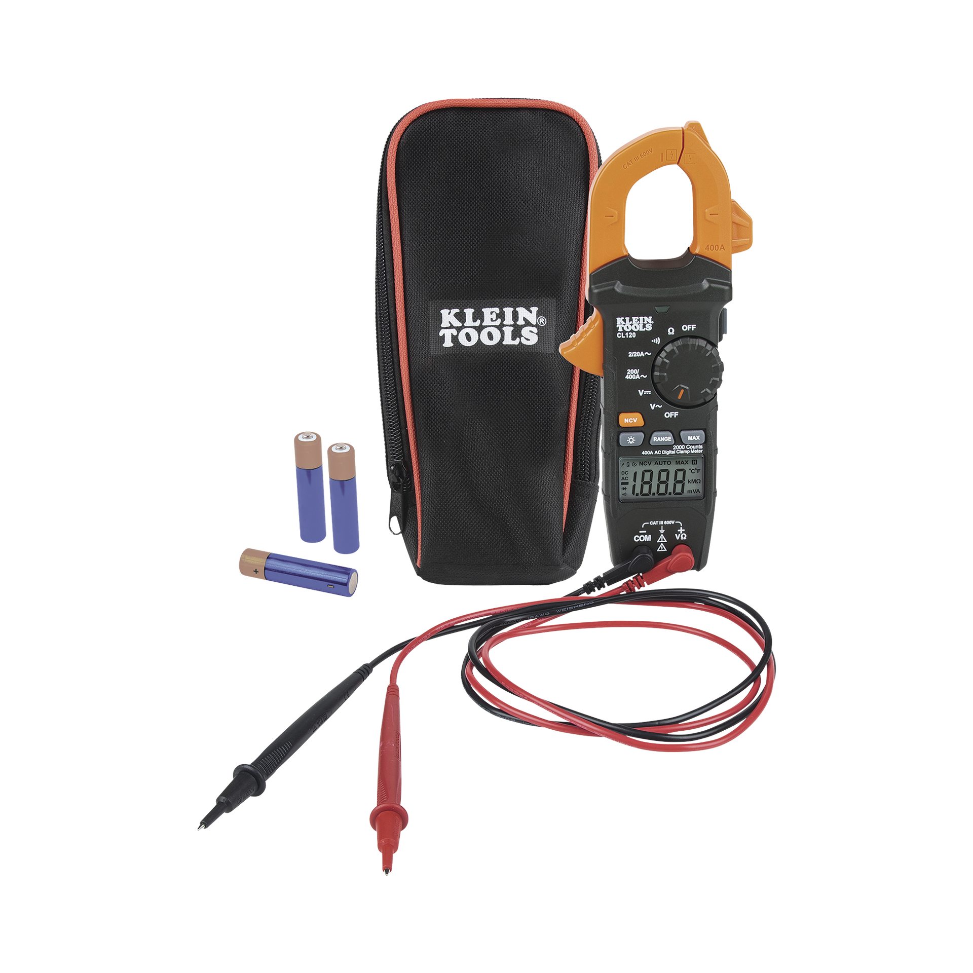 AmperÃ­metro Digital de Gancho de Rango AutomÃ¡tico de 400 A CA.