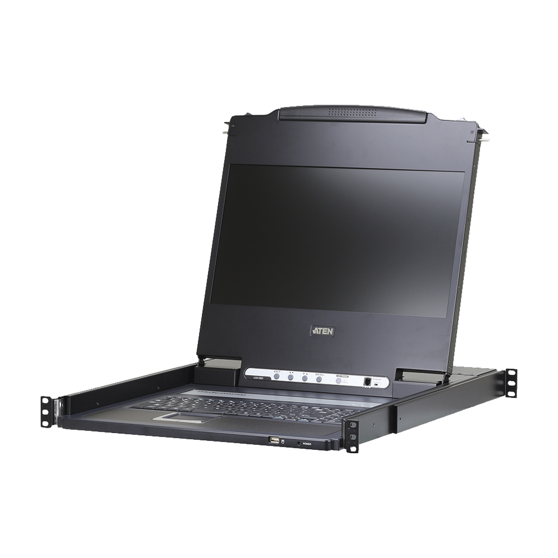 Consola LCD | HDMI, VGA, DVI, USB | Single Rail |  Pantalla 17.3" | 1U de altura