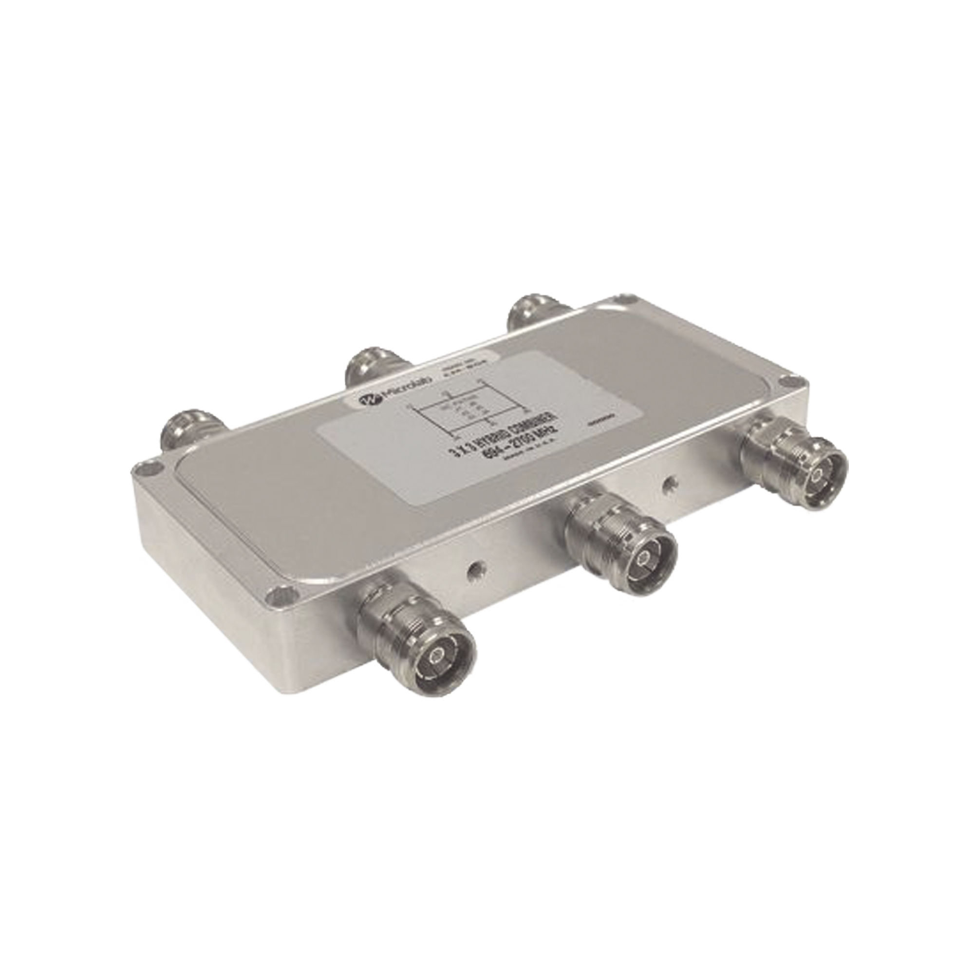 Combinador hibrido 3x3 694-2700MHz 150W -161dBc tipo N IP64