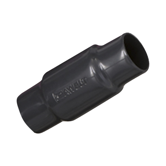 Cople de Aluminio con Recubrimiento Exterior de PVC de 1 1/2" (38 mm) / Interior de Uretano Purpura.