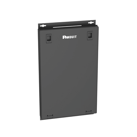 Punto de ConsolidaciÃ³n Para 24 Puertos, Con Espacio para 1 UR , InstalaciÃ³n en Piso, Pared o Techo, Fabricado en Acero, Color Negro