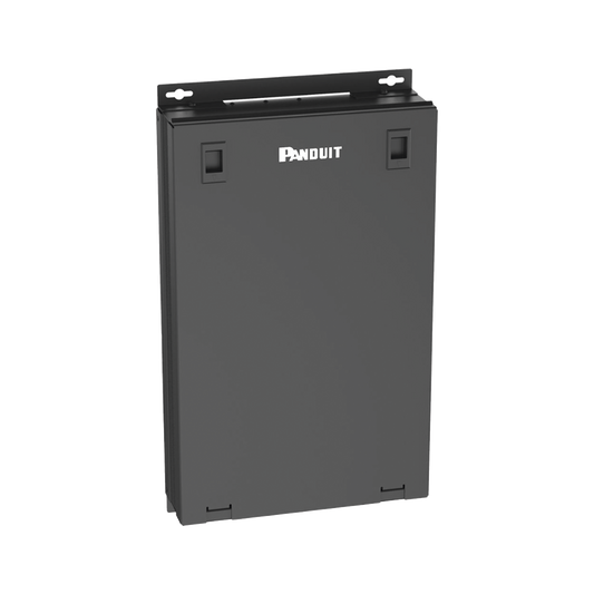 Punto de ConsolidaciÃ³n Para 48 Puertos, Con Espacio para 2 UR , InstalaciÃ³n en Piso, Pared o Techo, Fabricado en Acero, Color Negro