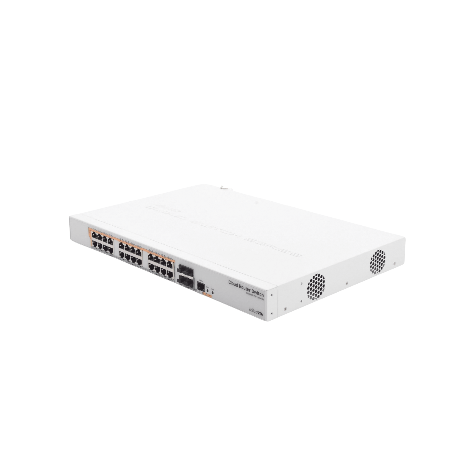 CRS328-24P-4S+RM - 24 port Gigabit Ethernet router/switch with four 10Gbps SFP+
