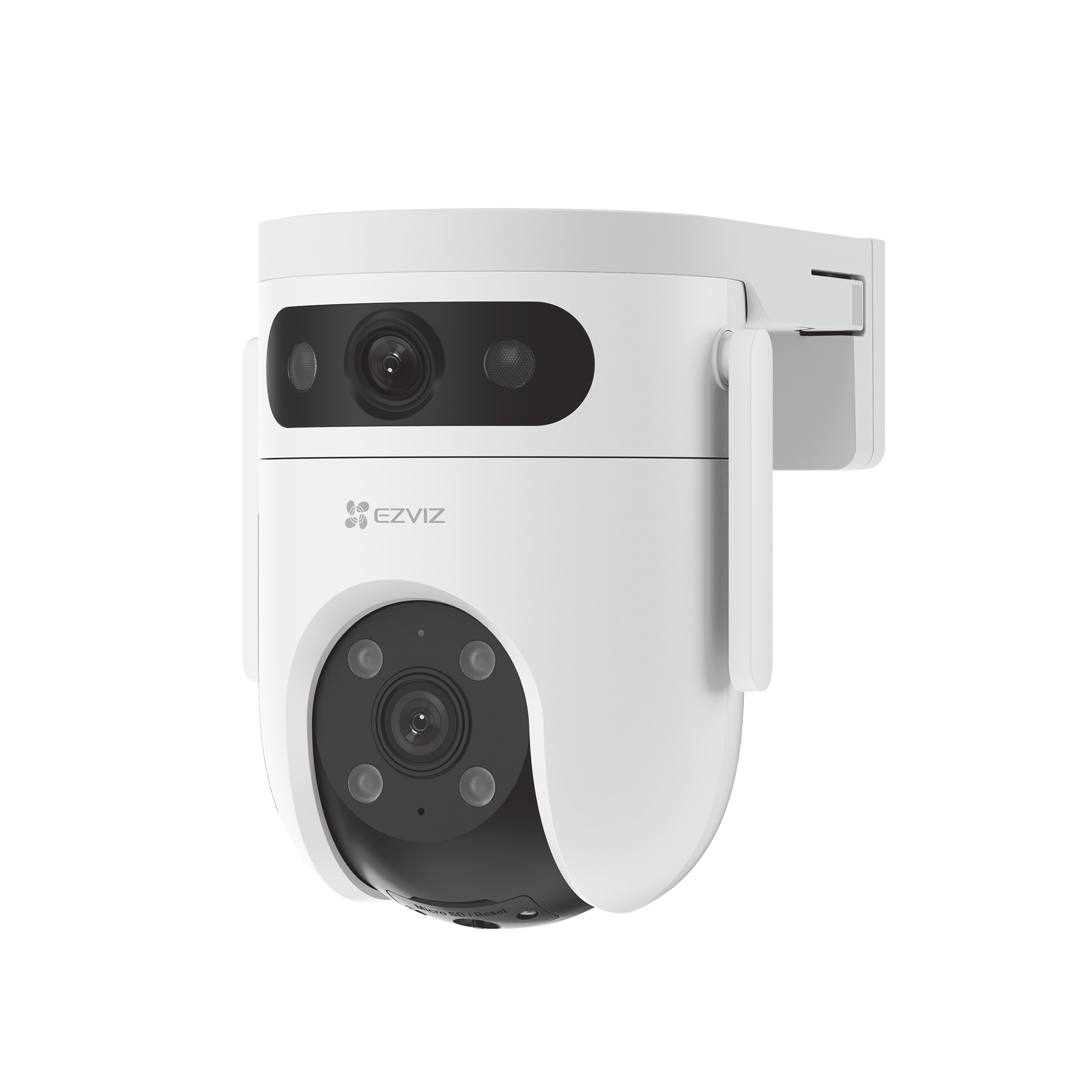 CÃ¡mara PT Doble Lente / 6 Megapixel (3MP+3MP) / IA DetecciÃ³n Humana y Vehiculo / Vision Nocturna a Color / Vista SimultÃ¡nea de camara PT y CÃ¡mara Fija / Proteccion IP65 / Audio Bidireccional