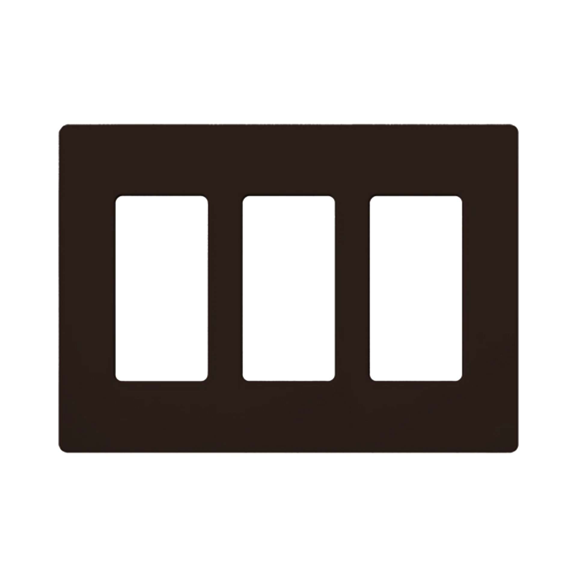 Placa de pared 2 espacio, para atenuador (dimmer), switch Ã³ control remoto PICO inalÃ¡mbrico.