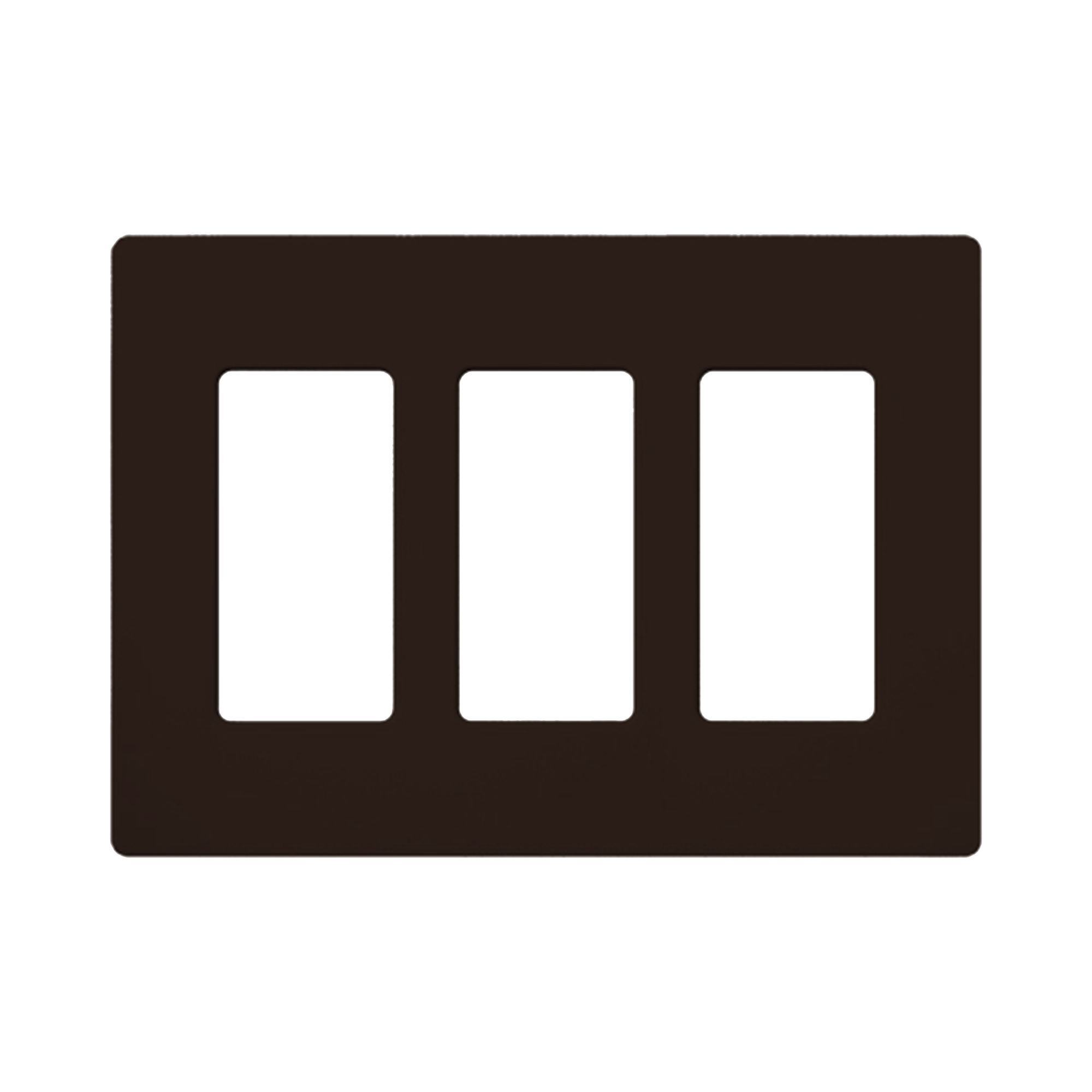 Placa de pared 2 espacio, para atenuador (dimmer), switch Ã³ control remoto PICO inalÃ¡mbrico.