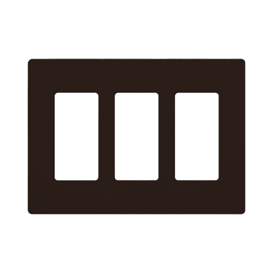 Placa de pared 2 espacio, para atenuador (dimmer), switch Ã³ control remoto PICO inalÃ¡mbrico.