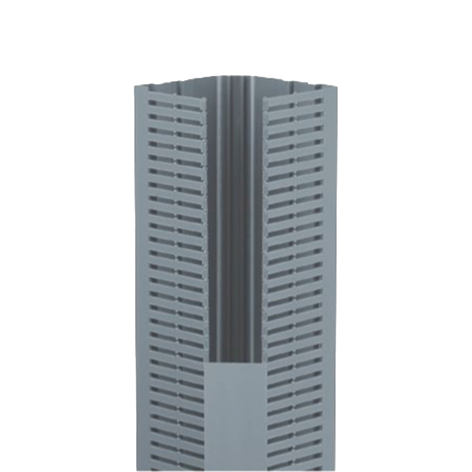 Canaleta para Cable en Esquina, 5.33" x 4.58", 6 Pies, Color Gris