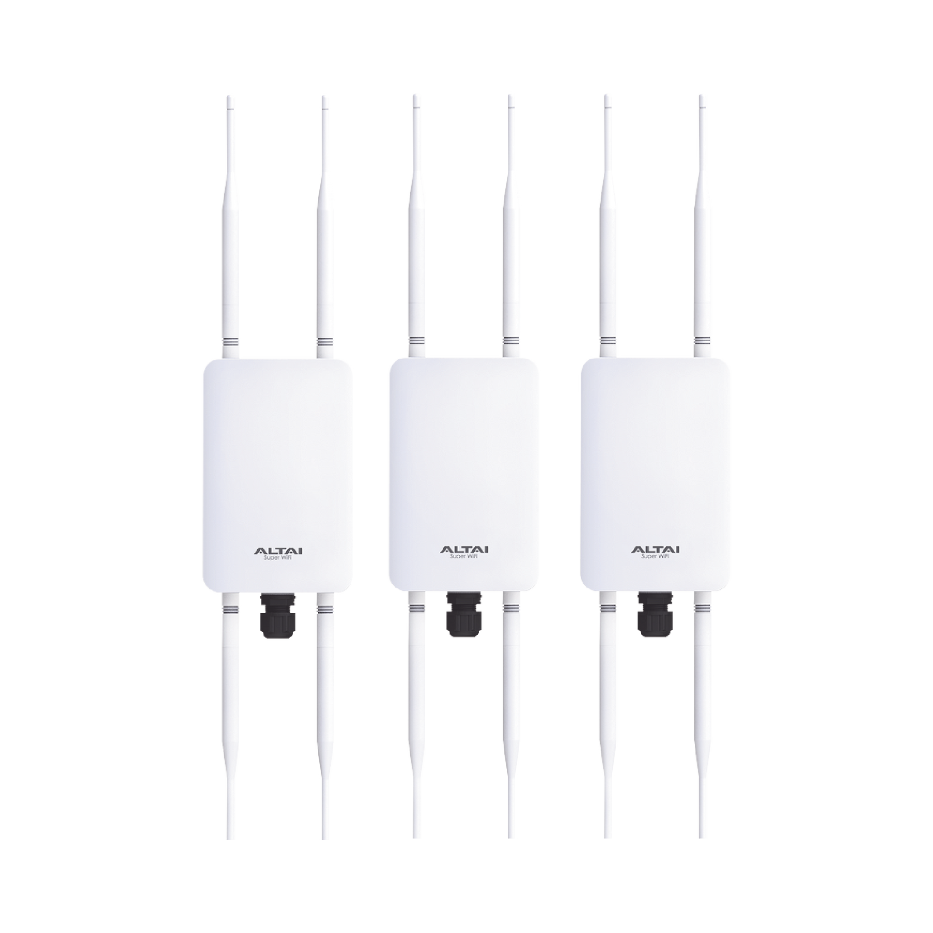 Kit 3 Puntos de Acceso CX-200, Wave2, Dual Band, Antenas Omnidireccionales 5 dBi