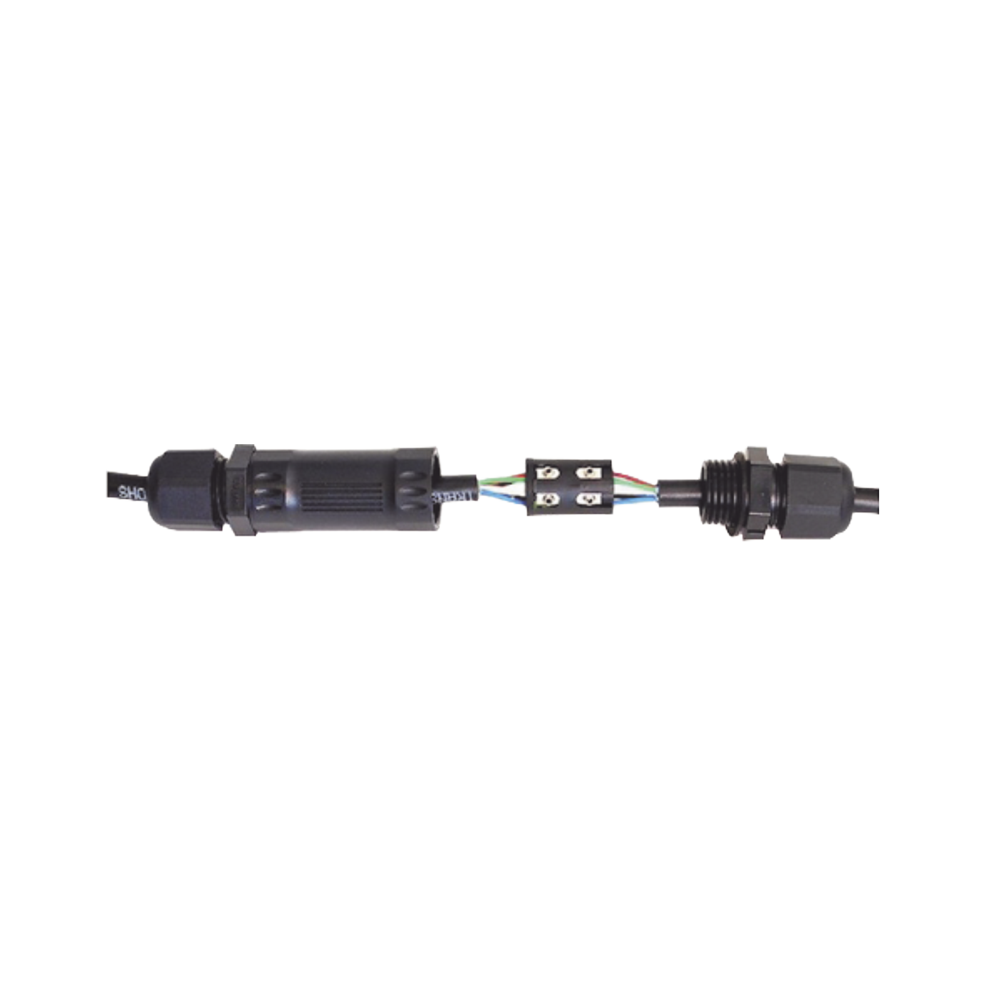 Conector circular IP67 para uniones de 6 pin