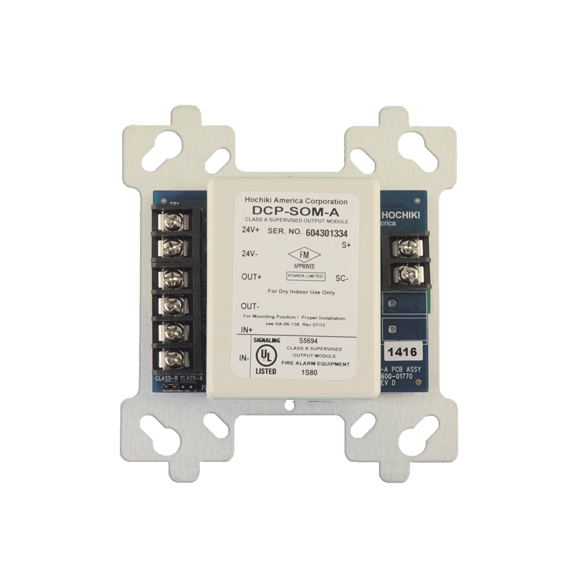 Modulo De Control Direccionable De Salida Supervisada CLASE A & B (0400-01990)