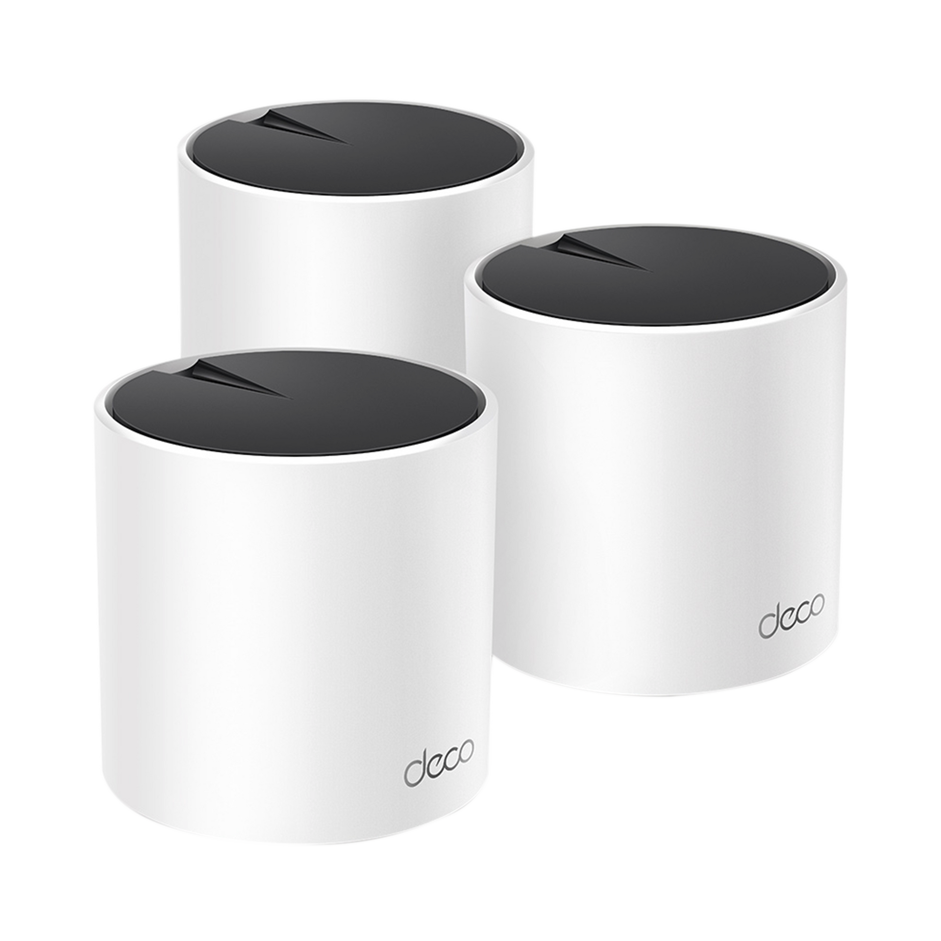 Kit 3 Routers InalÃ¡mbricos MESH Interior para Hogar / Doble Banda Wi-Fi 6 AX3000 Mbps / 3 Puerto Gigabit WAN/LAN / 2 Antenas Internas / AdministraciÃ³n Mediante la App Deco (iOS, Android) / ProtecciÃ³n HomeShield