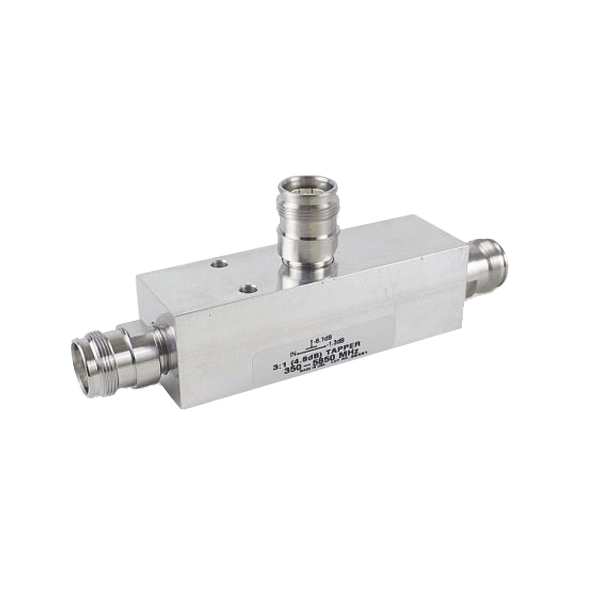SEPARADOR 4.8dB (3:1) Tap 350-5930MHz 500W -161dBc 4.3-10 IP67 .