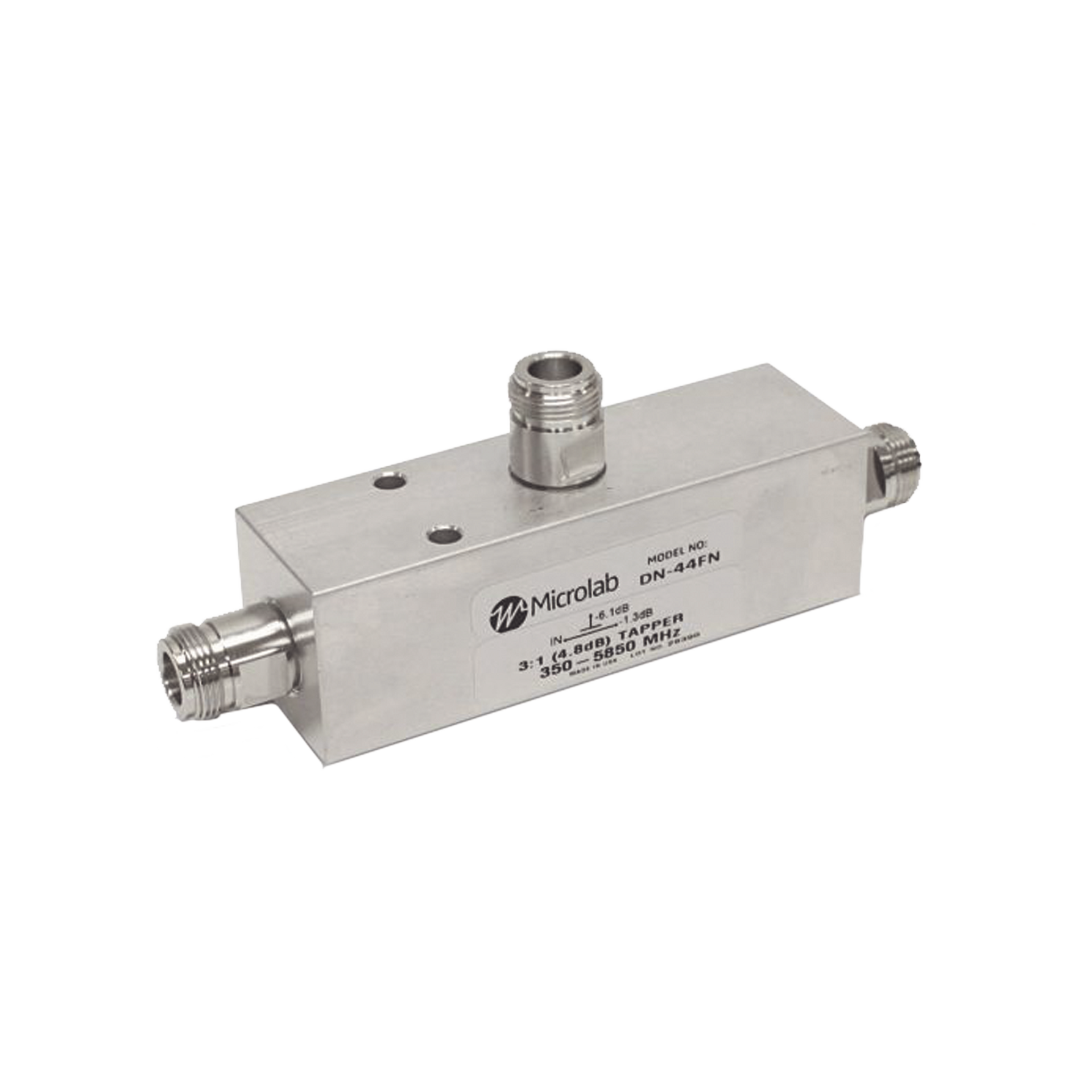 SEPARADOR 15dB (30:1) Tap 350-5930MHz 500W -161dBc TIPO N IP67 .