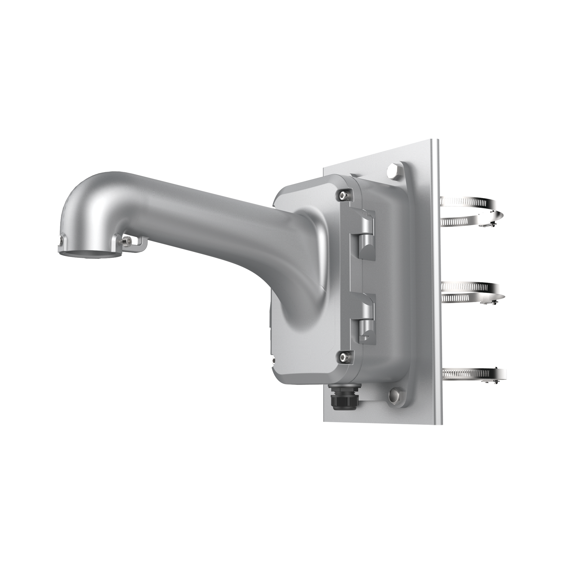 Montaje de Pared con Caja de ConexiÃ³n y Montaje en Poste para Domos PTZ