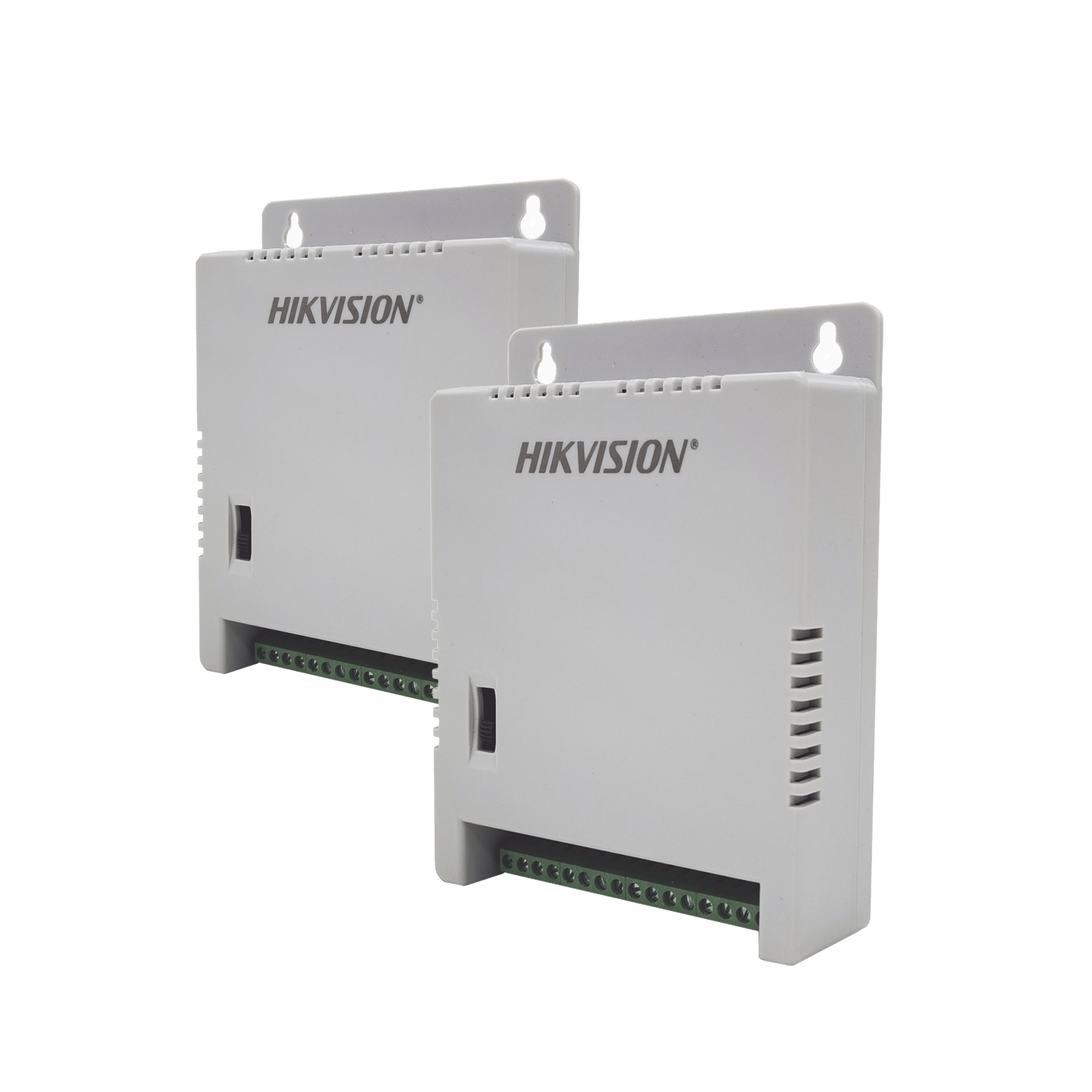 2 Fuentes de Poder Regulada (12 Vcc / 13.5 Vcc / 15 Vcc) para 16 CÃ¡maras / 1 Amp por Salida / Voltaje de Entrada 185 - 240 VCA / Soporta 4K / Modo para Largas Distancias