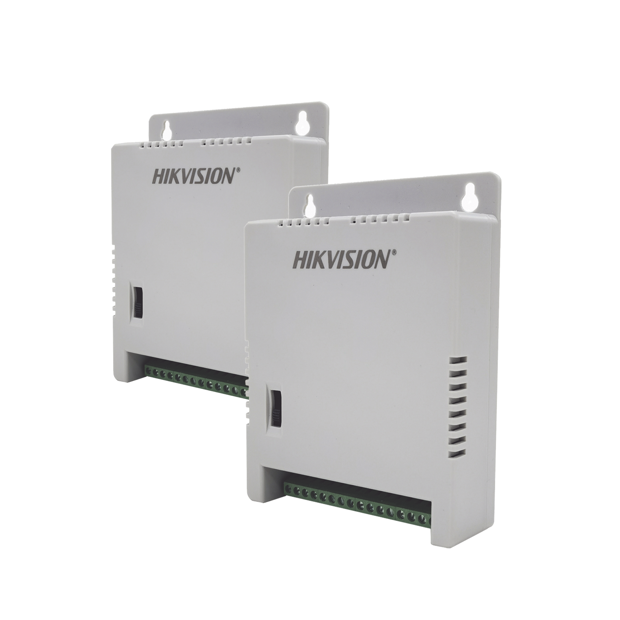 2 Fuentes de Poder Regulada (12 Vcc / 13.5 Vcc / 15 Vcc) para 16 CÃ¡maras / 1 Amp por Salida / Voltaje de Entrada 185 - 240 VCA / Soporta 4K / Modo para Largas Distancias