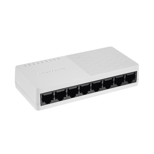 Switch No Administrable de Escritorio de 8 Puertos / Fast Ethernet  10 / 100 Mbps / DiseÃ±o Compacto y Estetico
