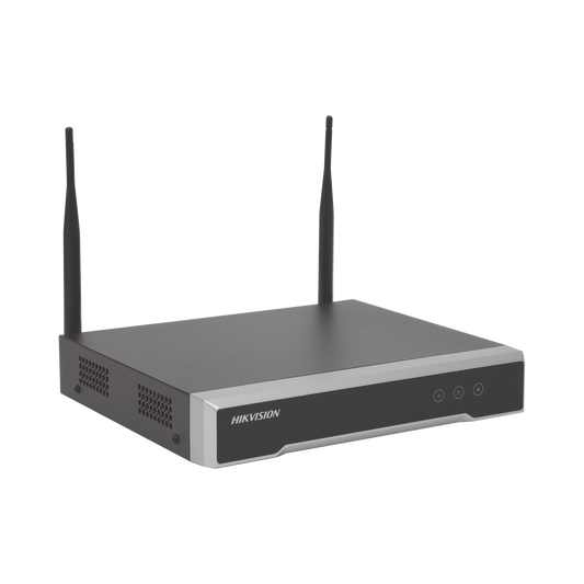 NVR 4 Megapixel / 8 canales IP / 1 BahÃ­a de Disco Duro / 2 Antenas Wi-Fi / Salida de VÃ­deo Full HD