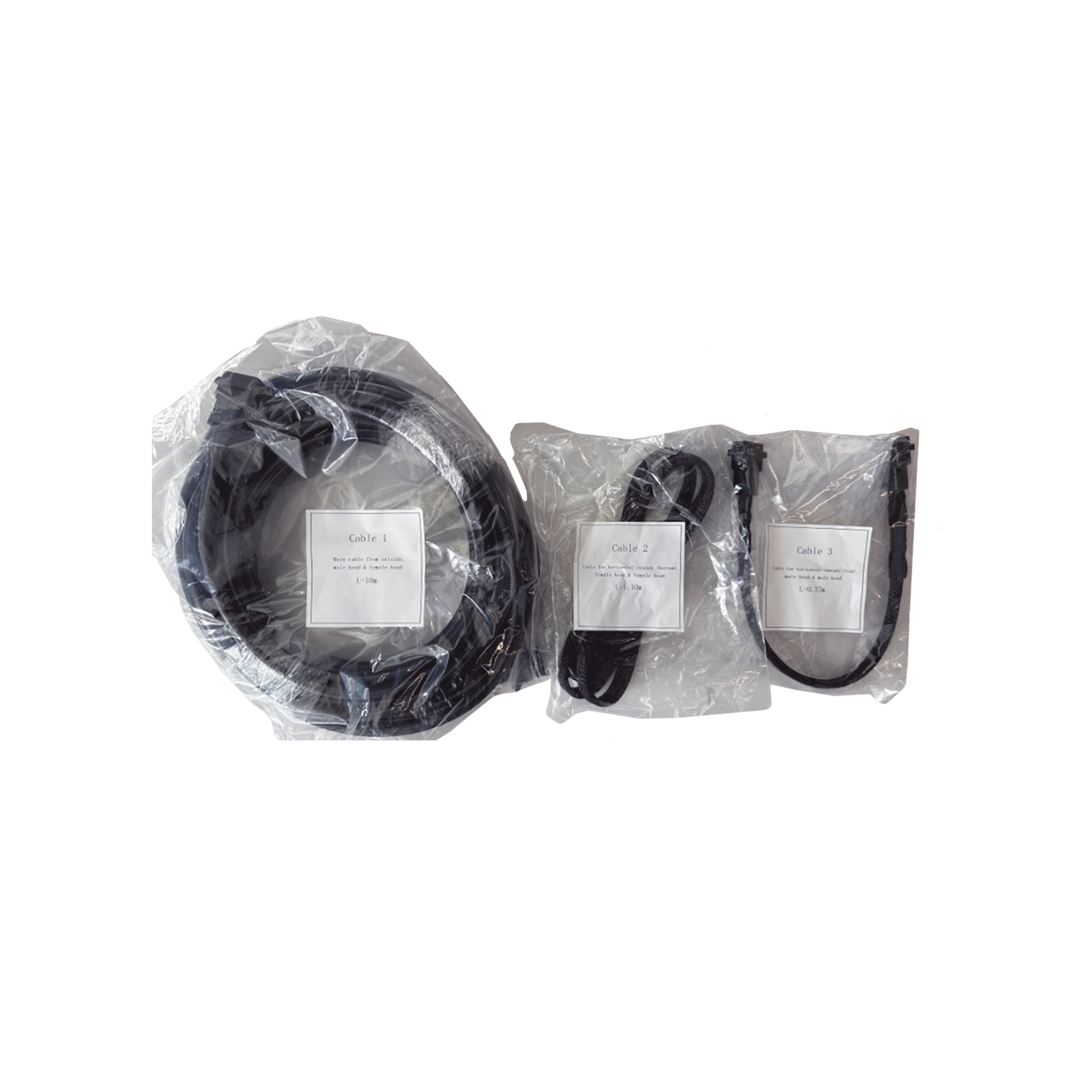 Kit de Cables de Corriente e Interconexión / Compatible con Familias BW y CW