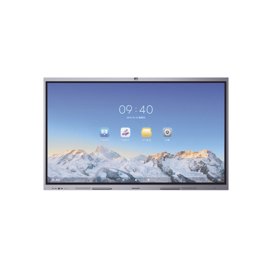 Pantalla Interactiva Touch de 98" Android 13 / Google Suite Preinstalado con Certificación EDLA / Cámara Web 8 MP / Resolución 4K / Bocinas Integradas / Entradas HDMI y VGA / Incluye 2 Lápices para Escribir