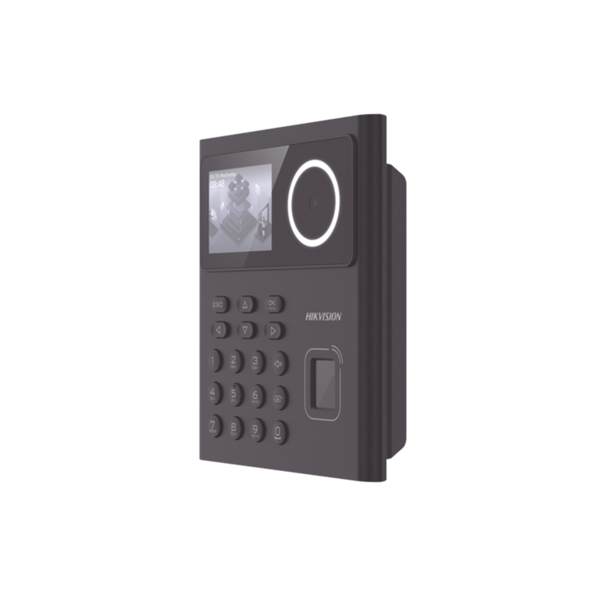 Terminal Min Moe WiFi con BaterÃ­a de Respaldo / Administrable por Smartphone o Nube /  Acceso y Asistencia /  Huella, Facial y Tarjetas MIFARE /  500 rostros y 1,000 Huellas y Tarjetas / DetecciÃ³n de Cubrebocas / HikConnect / HIK-IA