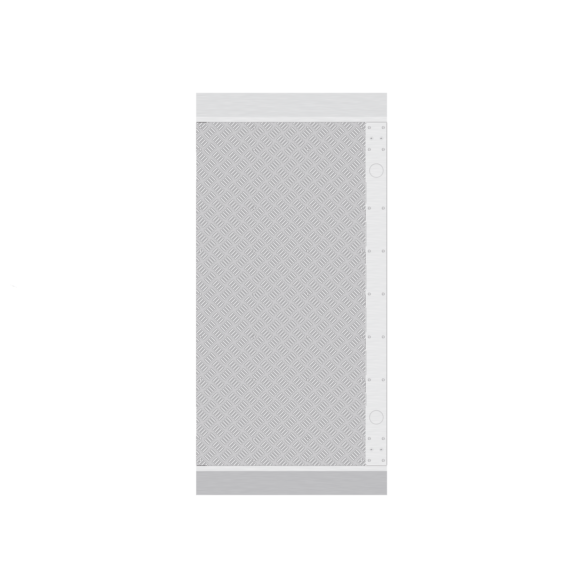 Base ADICIONAL para Torniquetes de la Serie DS-K3B631 / AÃ±ade 1 Carril de 65 cms / Requiere DS-K3B631TX-BASE650-S