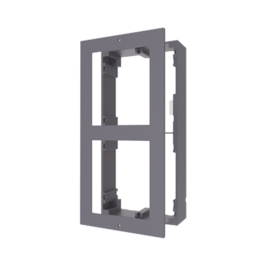 Base de 2 Espacios para Videoportero IP Hikvision / InstalaciÃ³n en SUPERFICIE